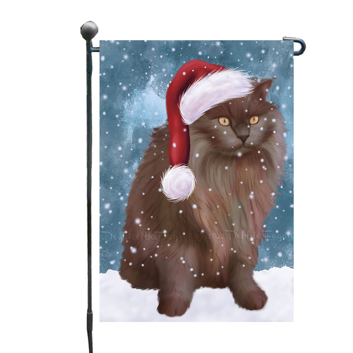 Christmas Let it Snow Tiffany Cat Garden Flags Outdoor Decor for Homes and Gardens Double Sided Garden Yard Spring Decorative Vertical Home Flags Garden Porch Lawn Flag for Decorations GFLG68815