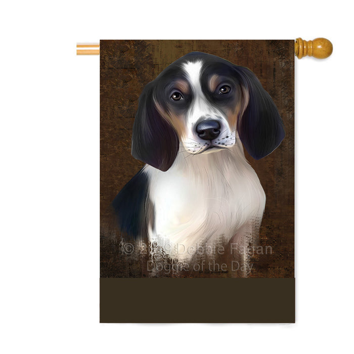 Personalized Rustic Treeing Walker Coonhound Dog Custom House Flag FLG64731