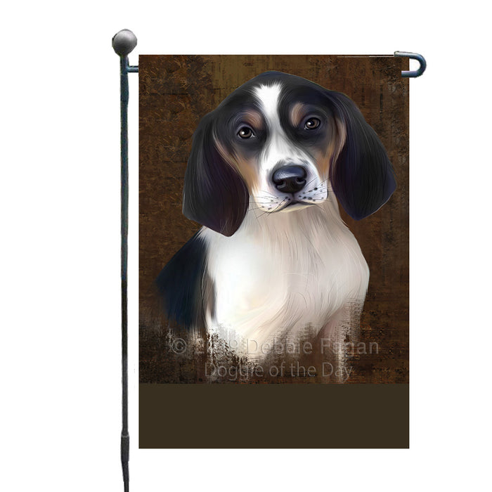 Personalized Rustic Treeing Walker Coonhound Dog Custom Garden Flag GFLG63654