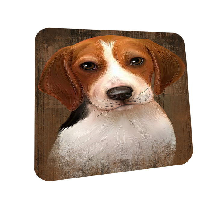 Rustic Treeing Walker Coonhound Dog Coasters Set of 4 CST49546
