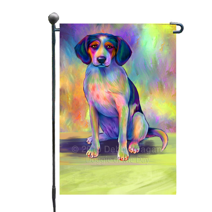 Personalized Paradise Wave Treeing Walker Coonhound Dog Custom Garden Flags GFLG-DOTD-A60087