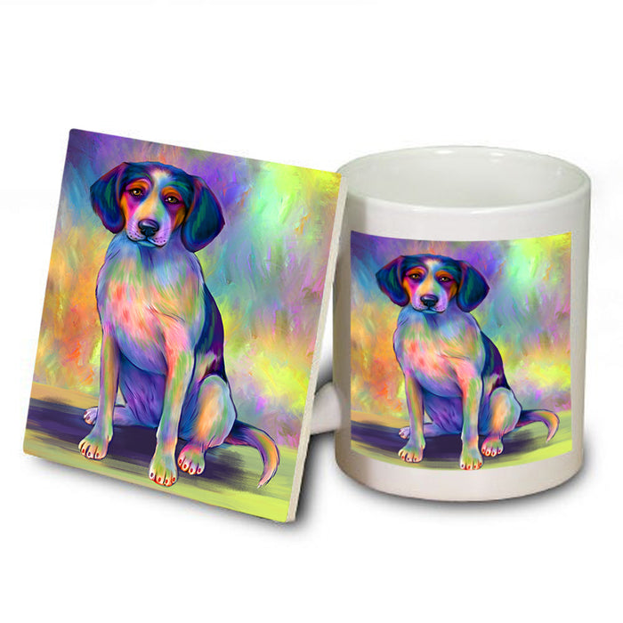 Paradise Wave Treeing Walker Coonhound Dog Mug and Coaster Set MUC56733