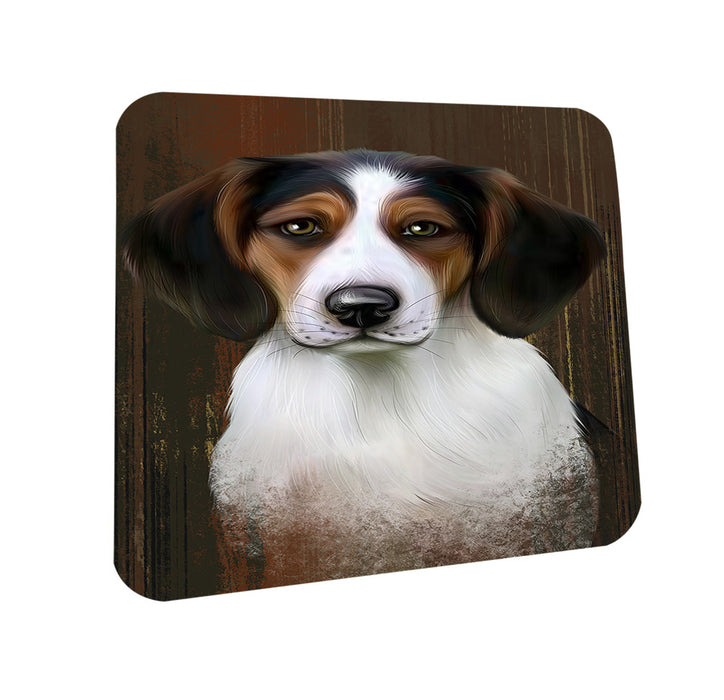 Rustic Treeing Walker Coonhound Dog Coasters Set of 4 CST50450