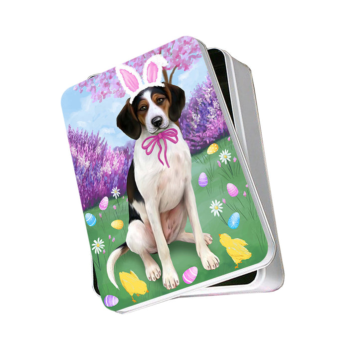 Treeing Walker Coonhound Dog Easter Holiday Photo Storage Tin PITN49284