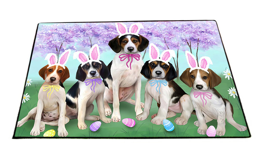 Treeing Walker Coonhounds Dog Easter Holiday Floormat FLMS49674