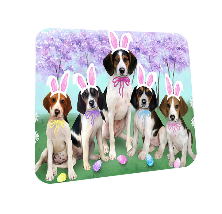 Treeing Walker Coonhounds Dog Easter Holiday Coasters Set of 4 CST49244