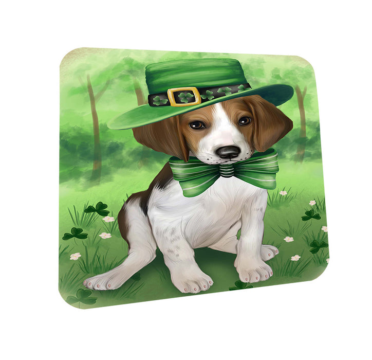 St. Patricks Day Irish Portrait Treeing Walker Coonhound Dog Coasters Set of 4 CST49379