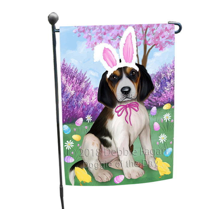 Treeing Walker Coonhound Dog Easter Holiday Garden Flag GFLG57054
