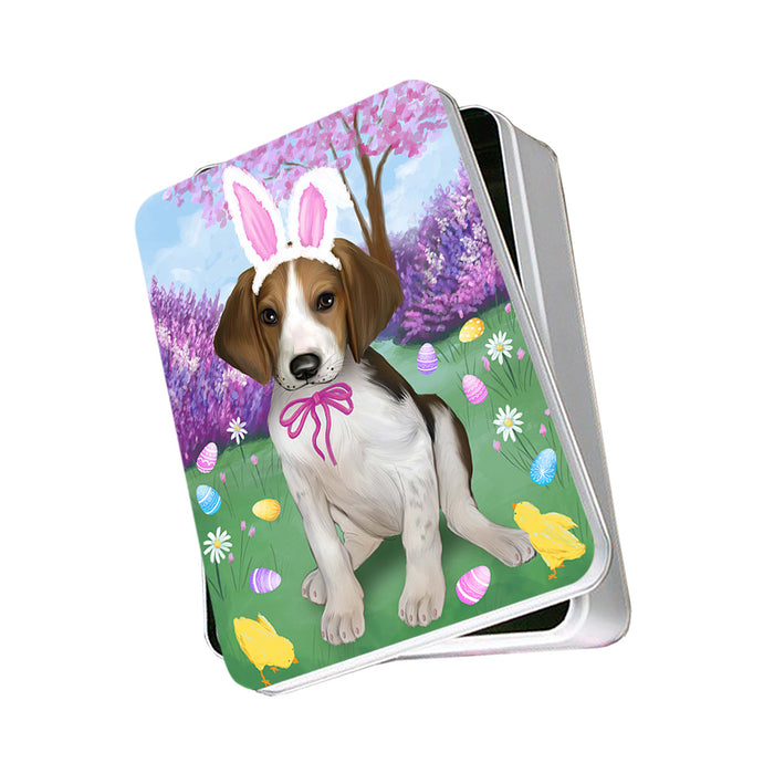 Treeing Walker Coonhound Dog Easter Holiday Photo Storage Tin PITN49287