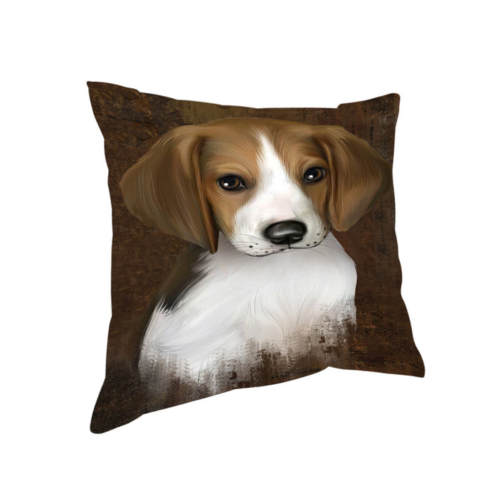Rustic Treeing Walker Coonhound Dog Pillow PIL74600