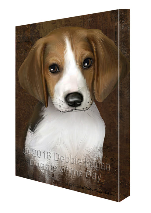 Rustic Treeing Walker Coonhound Dog Canvas Print Wall Art Décor CVS108296