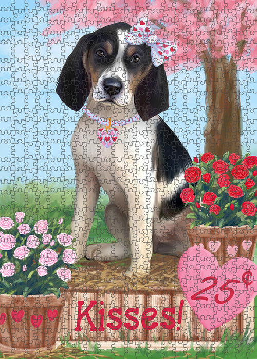 Rosie 25 Cent Kisses Treeing Walker Coonhound Dog Puzzle with Photo Tin PUZL93200