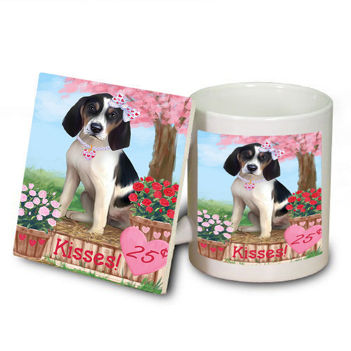 Rosie 25 Cent Kisses Treeing Walker Coonhound Dog Mug and Coaster Set MUC56242