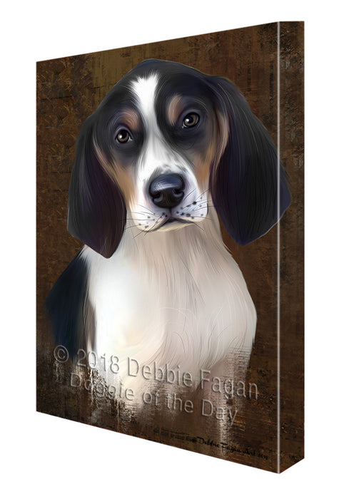Rustic Treeing Walker Coonhound Dog Canvas Print Wall Art Décor CVS108305