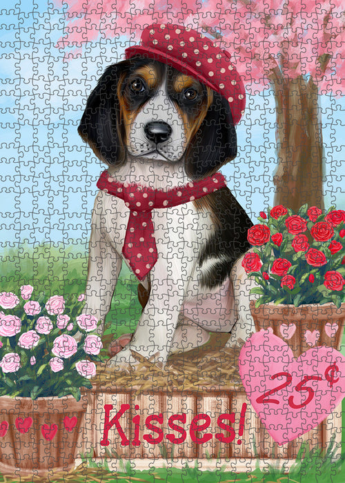 Rosie 25 Cent Kisses Treeing Walker Coonhound Dog Puzzle with Photo Tin PUZL93204