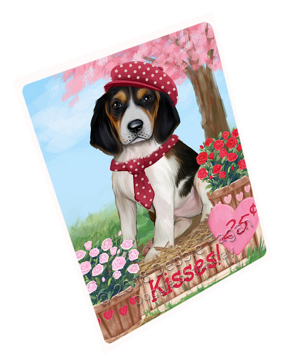 Rosie 25 Cent Kisses Treeing Walker Coonhound Dog Magnet MAG73892 (Small 5.5" x 4.25")