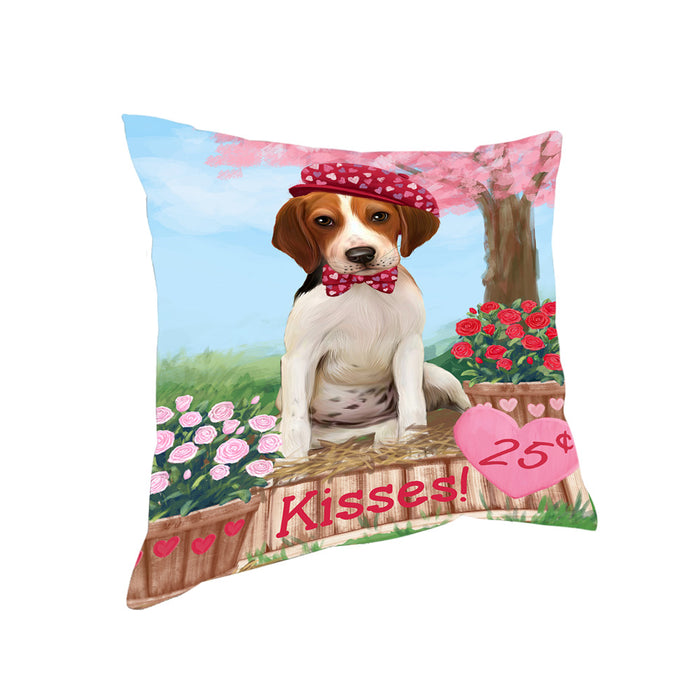 Rosie 25 Cent Kisses Treeing Walker Coonhound Dog Pillow PIL79300