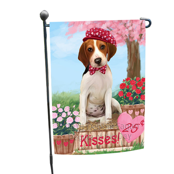 Rosie 25 Cent Kisses Treeing Walker Coonhound Dog Garden Flag GFLG56800