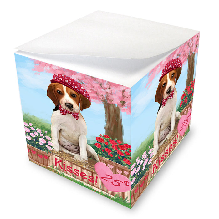 Rosie 25 Cent Kisses Treeing Walker Coonhound Dog Note Cube NOC54324