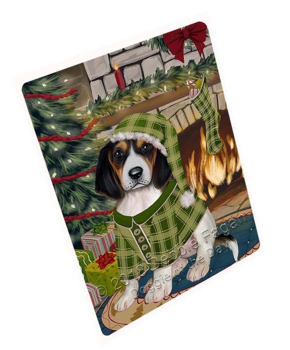 The Stocking was Hung Treeing Walker Coonhound Dog Cutting Board C72057