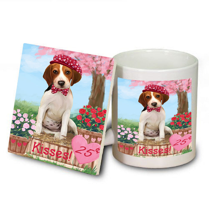 Rosie 25 Cent Kisses Treeing Walker Coonhound Dog Mug and Coaster Set MUC56244