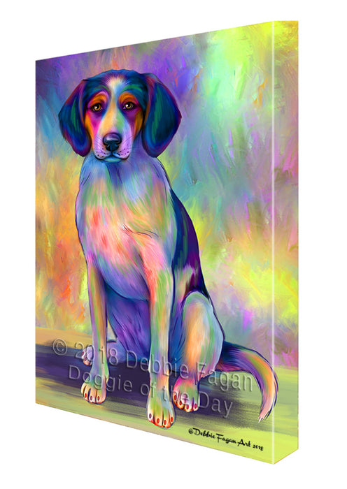 Paradise Wave Treeing Walker Coonhound Dog Canvas Print Wall Art Décor CVS132893
