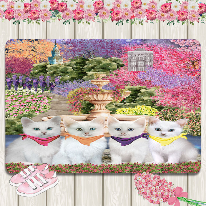 Turkish Angora Area Rug and Runner, Explore a Variety of Designs, Personalized, Indoor Floor Carpet Rugs for Home and Living Room, Custom, Cat Gift for Pet Lovers