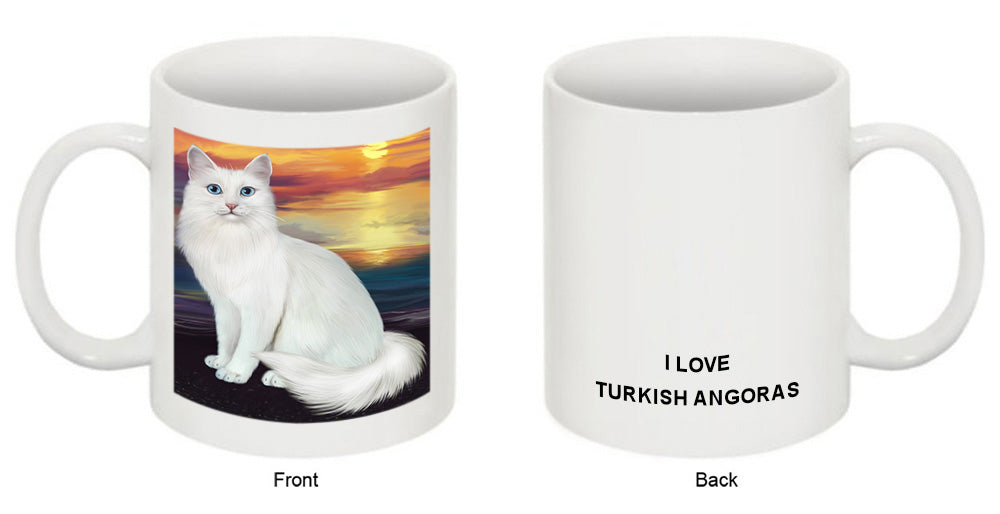 Turkish Angora Cat Coffee Mug MUG50049