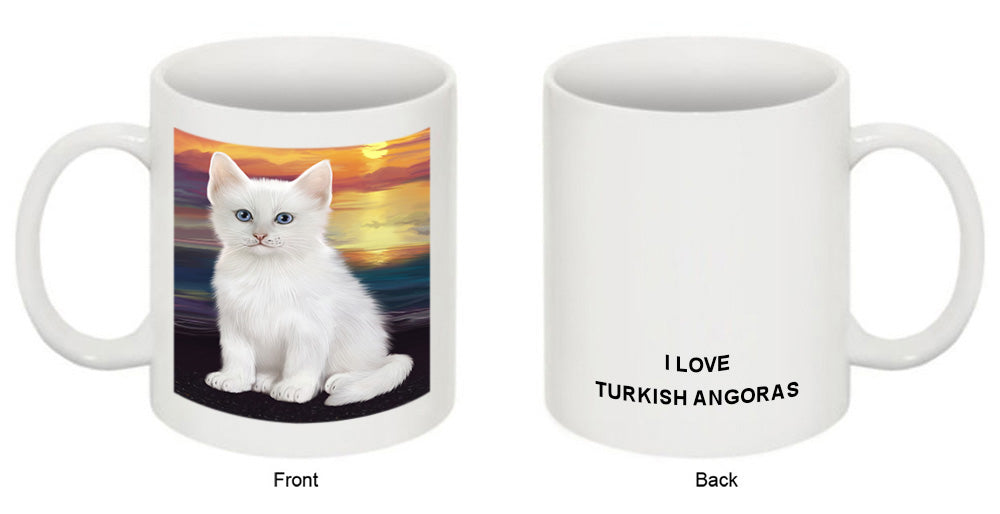 Turkish Angora Cat Coffee Mug MUG50050