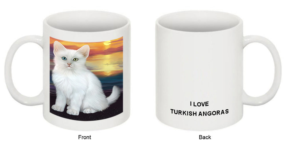 Turkish Angora Cat Coffee Mug MUG50051