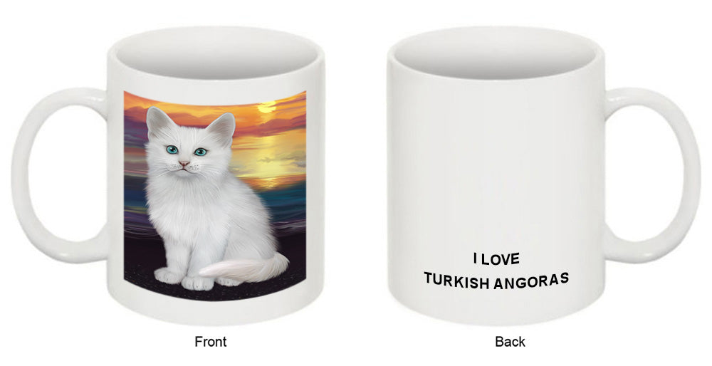 Turkish Angora Cat Coffee Mug MUG50052