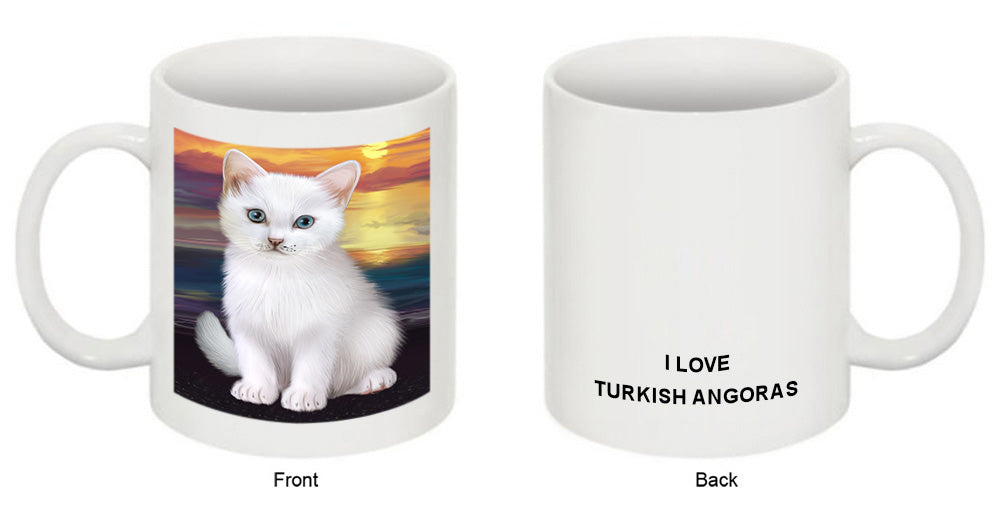 Turkish Angora Cat Coffee Mug MUG50053