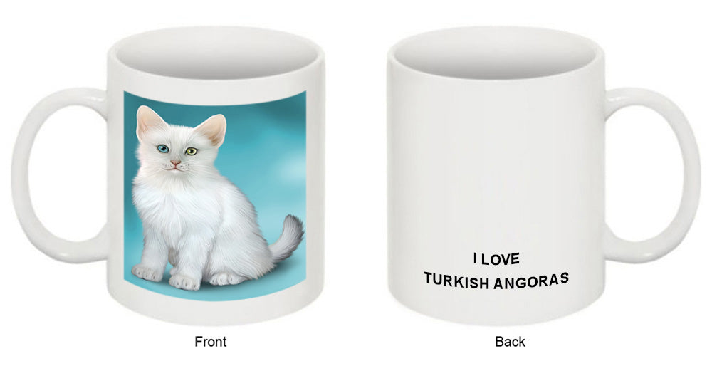 Turkish Angora Cat Coffee Mug MUG50054