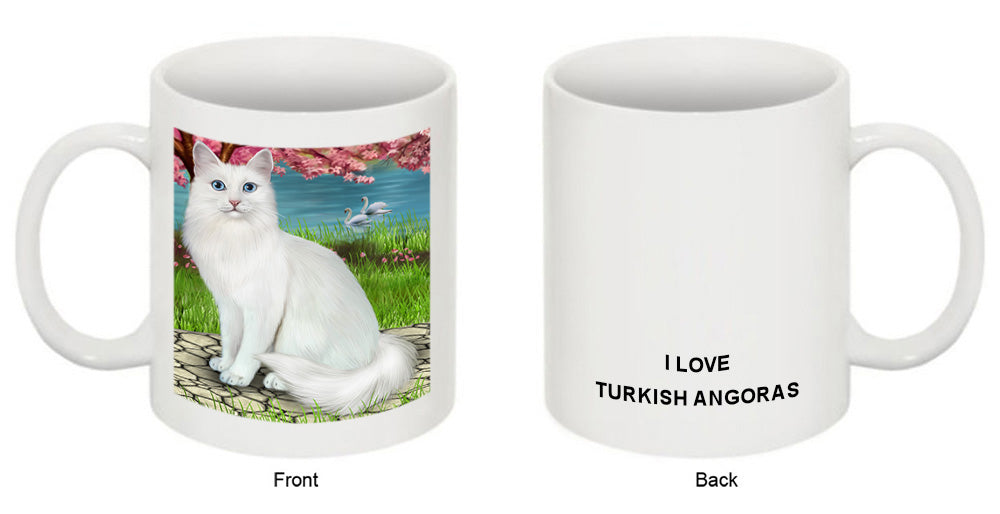 Turkish Angora Cat Coffee Mug MUG50055