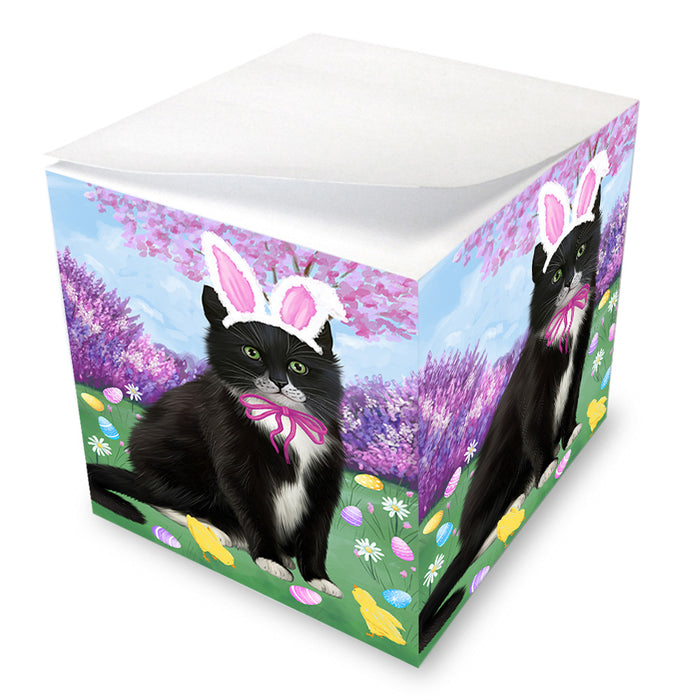 Easter Holiday Tuxedo Cat Note Cube NOC55065