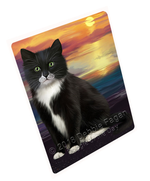 Tuxedo Cat Large Refrigerator / Dishwasher Magnet RMAG71214