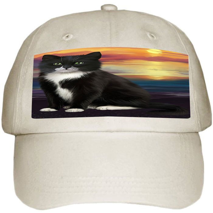 Tuxedo Cat Ball Hat Cap HAT59091