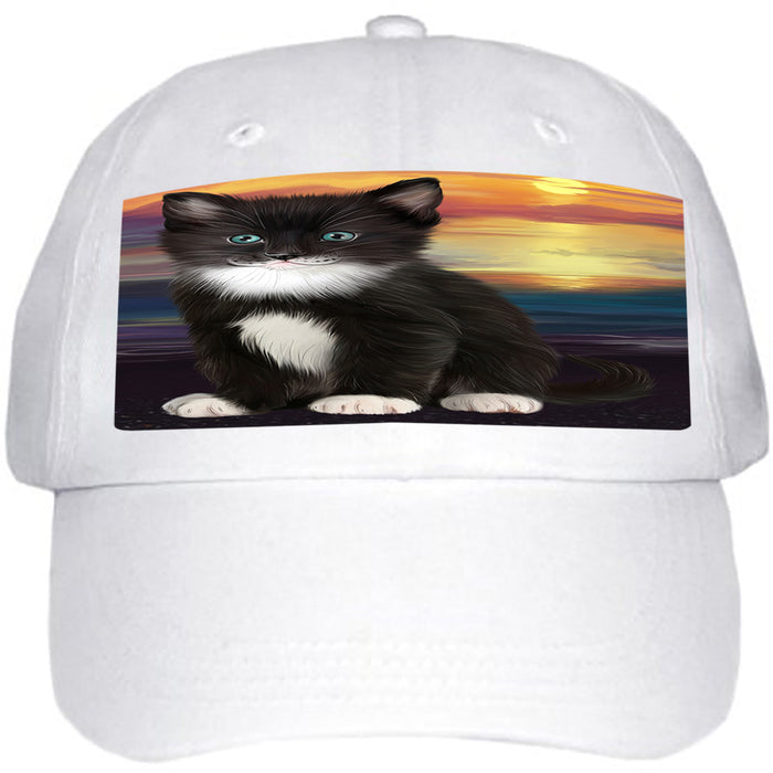 Tuxedo Cat Ball Hat Cap HAT59094