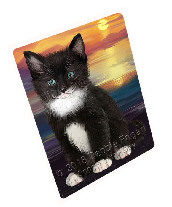 Tuxedo Cat Large Refrigerator / Dishwasher Magnet RMAG71220