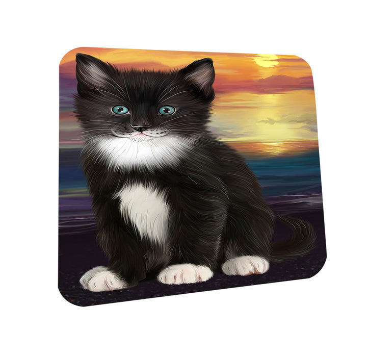Tuxedo Cat Coasters Set of 4 CST51746