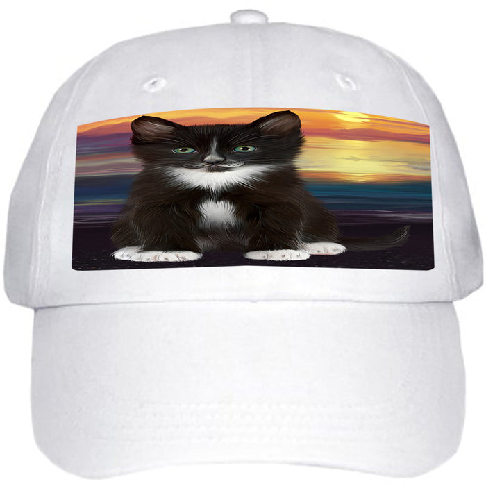 Tuxedo Cat Ball Hat Cap HAT59097