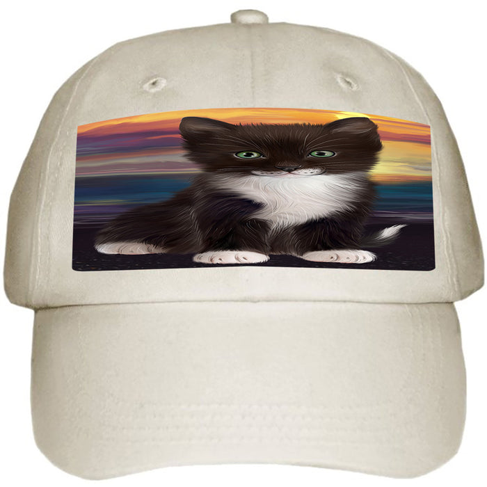 Tuxedo Cat Ball Hat Cap HAT59100
