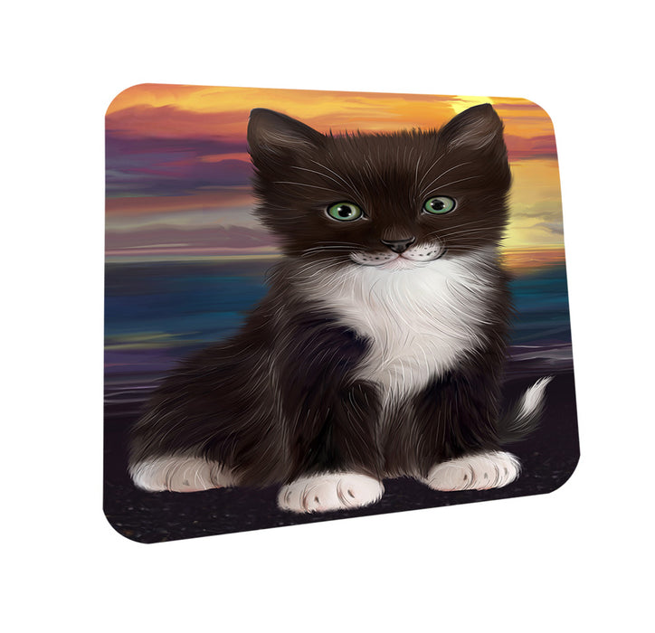 Tuxedo Cat Coasters Set of 4 CST51748