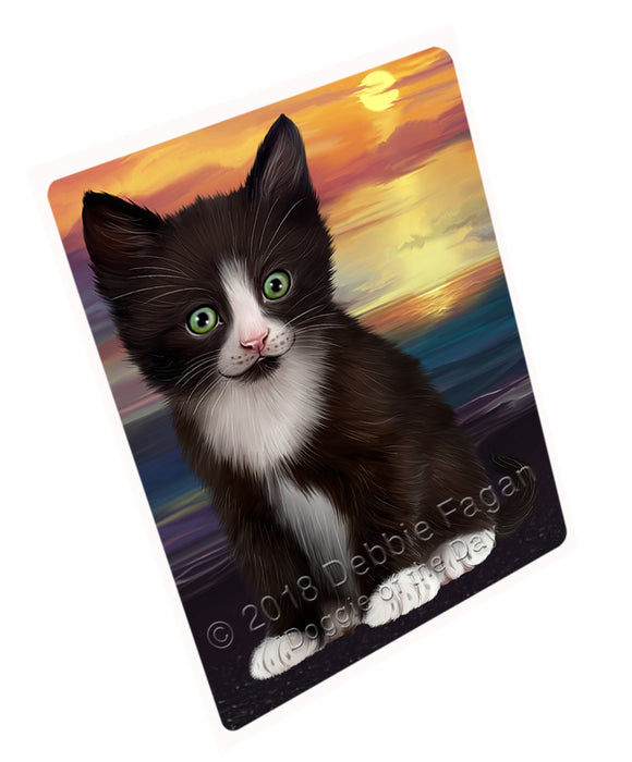 Tuxedo Cat Large Refrigerator / Dishwasher Magnet RMAG71238