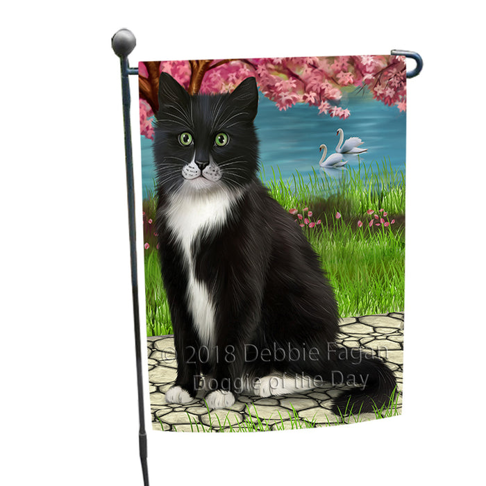 Tuxedo Cat Garden Flag GFLG51789