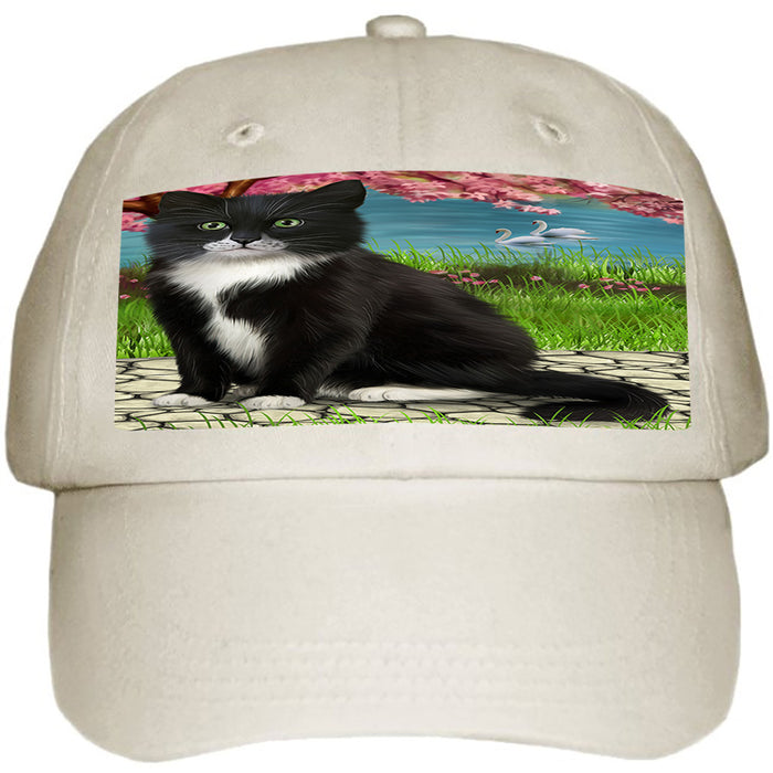 Tuxedo Cat Ball Hat Cap HAT59109