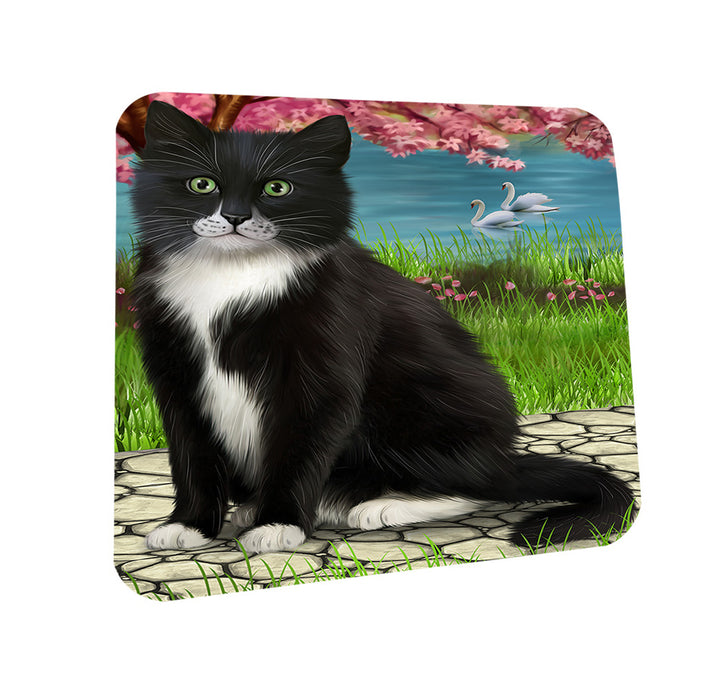 Tuxedo Cat Coasters Set of 4 CST51751