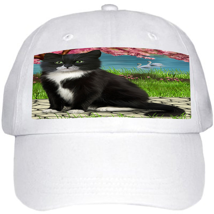 Tuxedo Cat Ball Hat Cap HAT59109