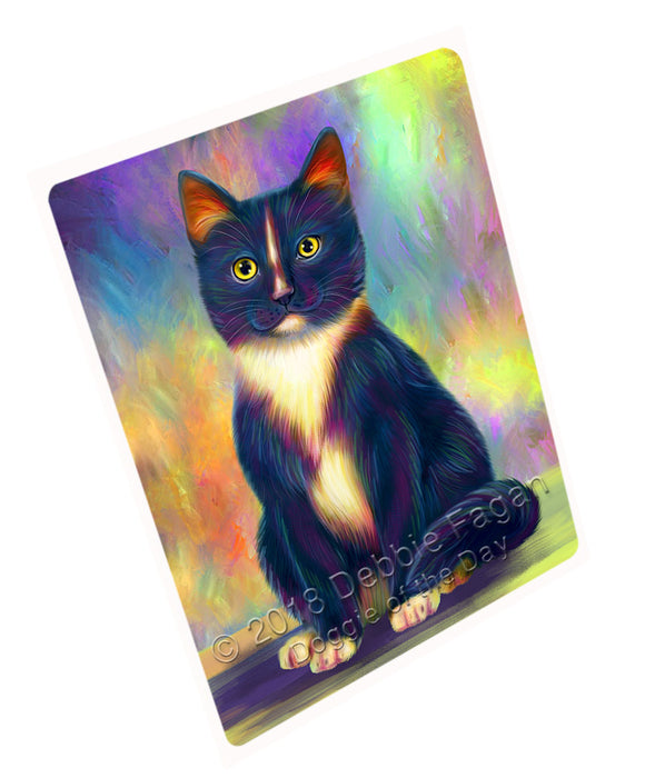 Paradise Wave Tuxedo Cat Magnet MAG73392 (Small 5.5" x 4.25")