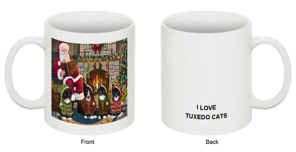 Christmas Cozy Holiday Tails Tuxedo Cats Coffee Mug MUG50794